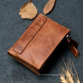 Breathable elegant men wallet leathery anti-theft leather wallet business outdoor soft leather wallets men